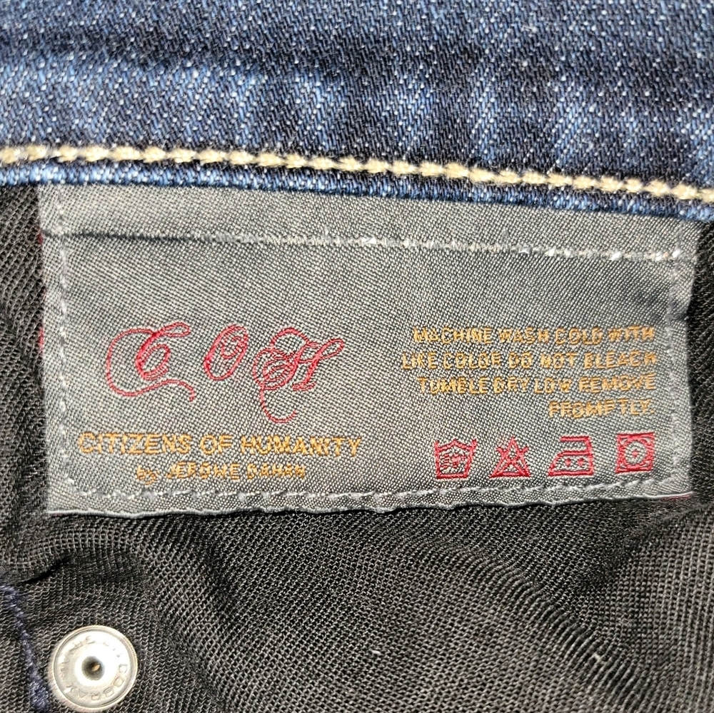 Citizens Of Humanity Dark Indigo Bootcut Jeans - Picture 6 of 11
